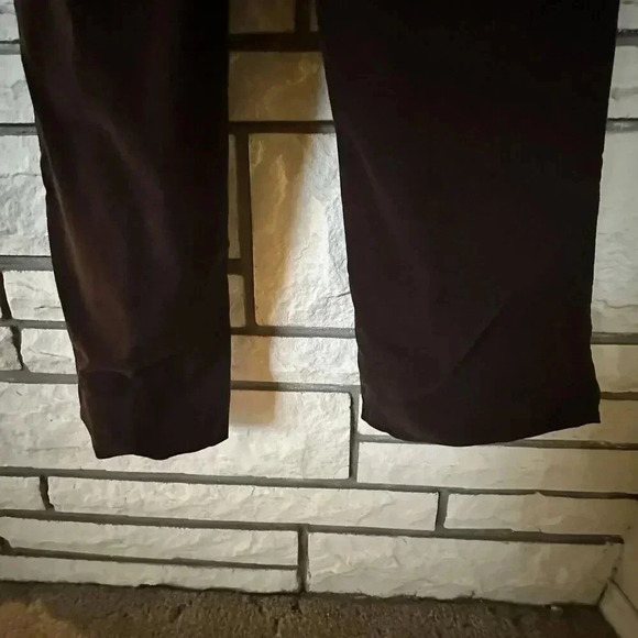 90s VTG Calvin Klein Trousers Men’s 34x31 Dress Pants Academia Brown Corduroy - Picture 6 of 8